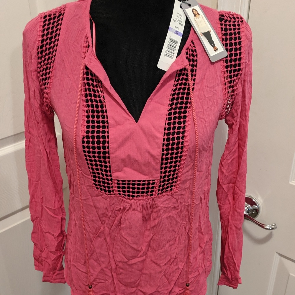 Joseph A. Boho Style Blouse